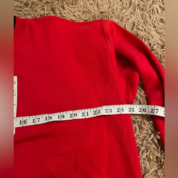 Vintage 90s Embroidered liberty heart Grandma Pullover Crewneck Sweater - Picture 6 of 9